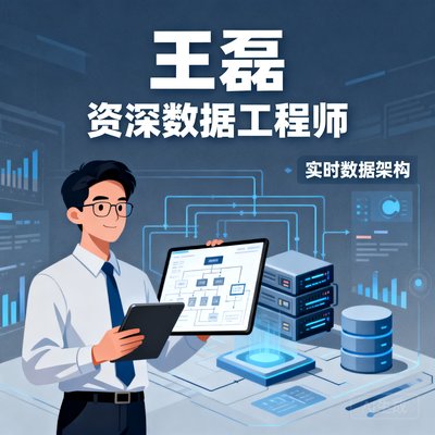 王磊, 资深数据工程师, 实时数据架构
